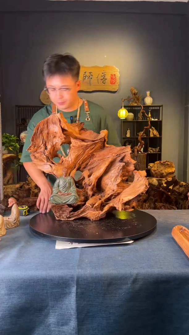 木卢师傅根艺作品（不包含人物摆件）