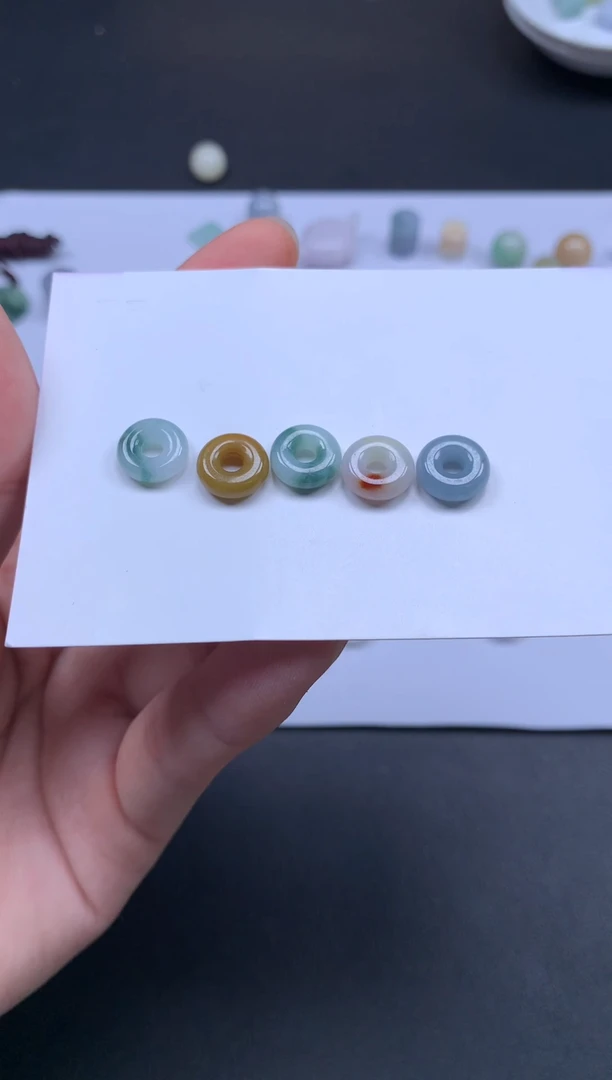 散珠翡翠天然翡翠V3433