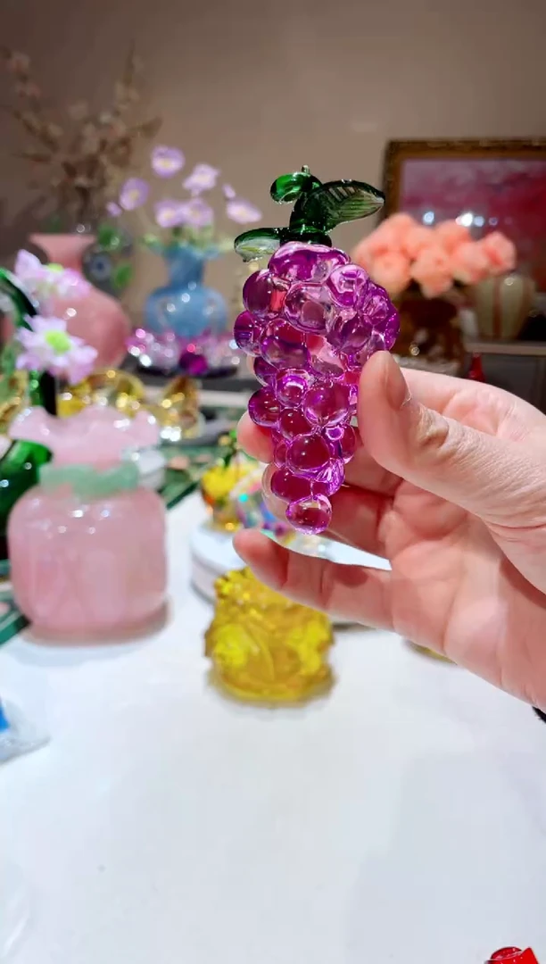 【闪购商品】琉璃手工艺品小葡萄串