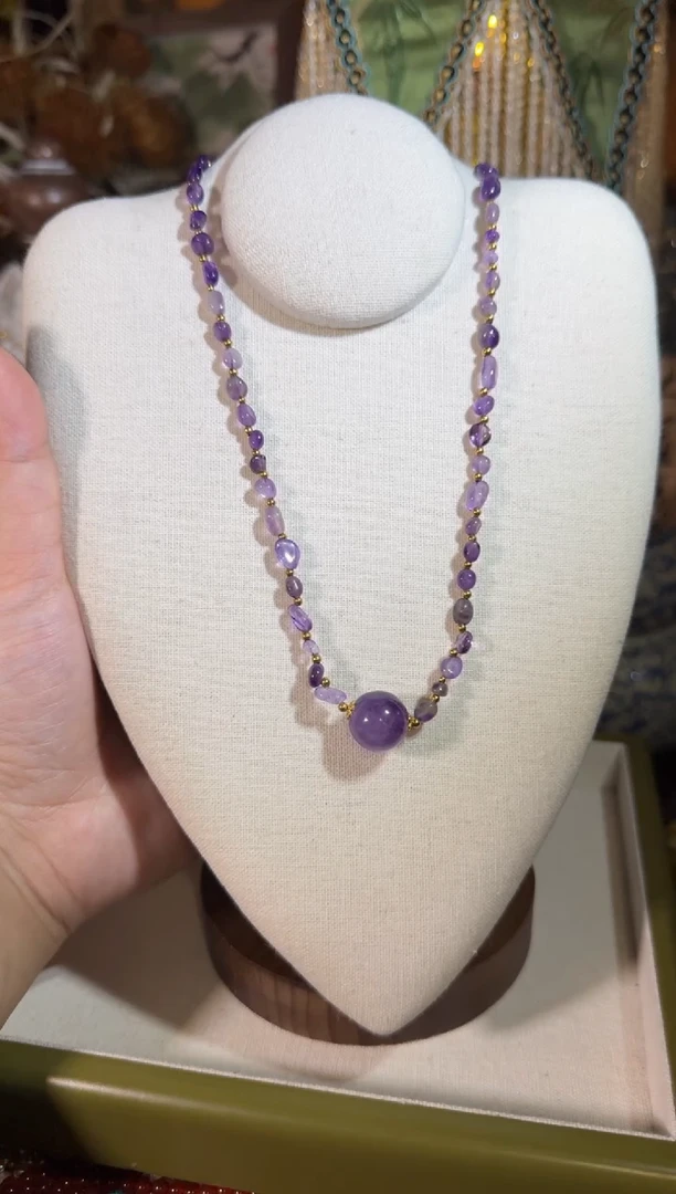 项链未镶嵌紫晶508