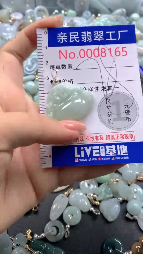 颈饰未镶嵌翡翠8165