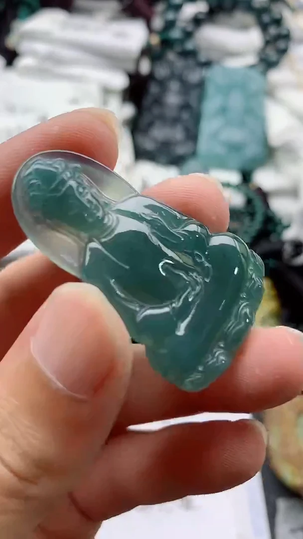 翡翠未镶嵌颈饰888