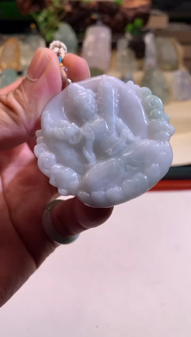 翡翠未镶嵌颈饰6/12/328