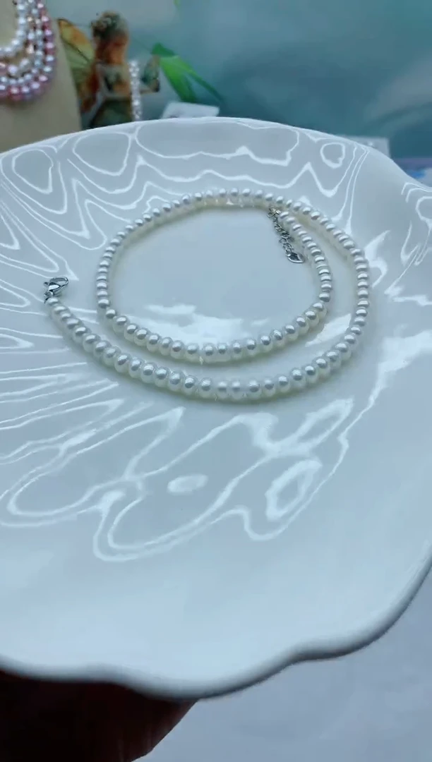 颈饰未镶嵌淡水珍珠（非无瑕）