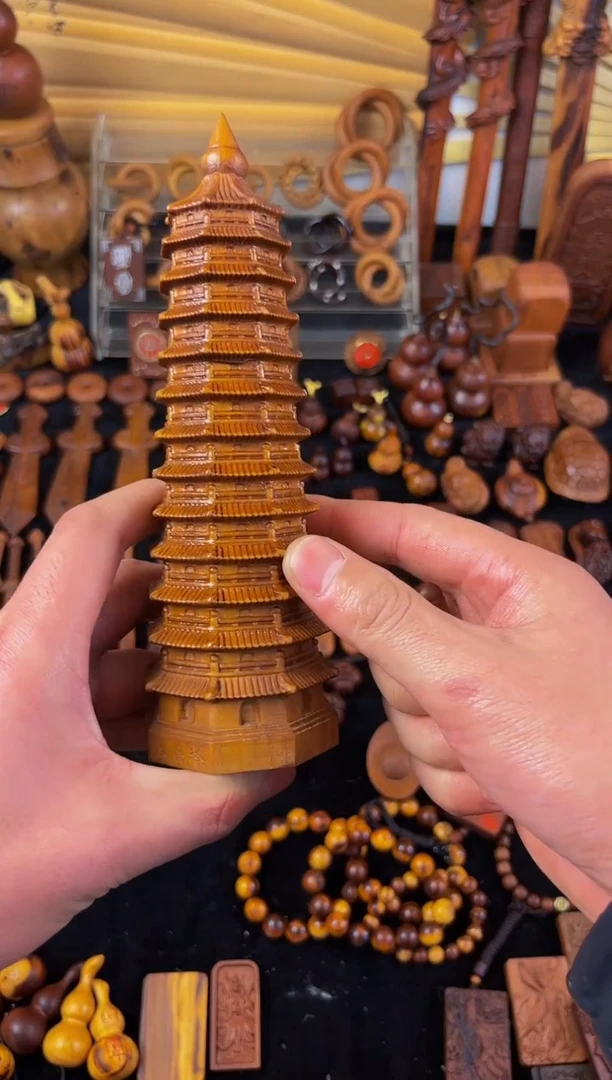 【闪购商品】枣木枣木文昌塔+文昌笔2个包邮到家