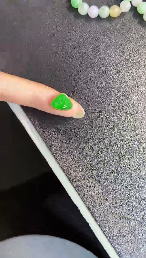 吊坠(不含链)银S925镶嵌翡翠1