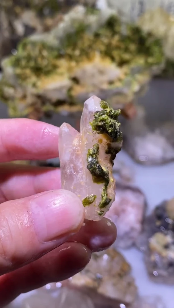 未镶嵌珠宝半成品水晶70号四川美姑超七花园水晶