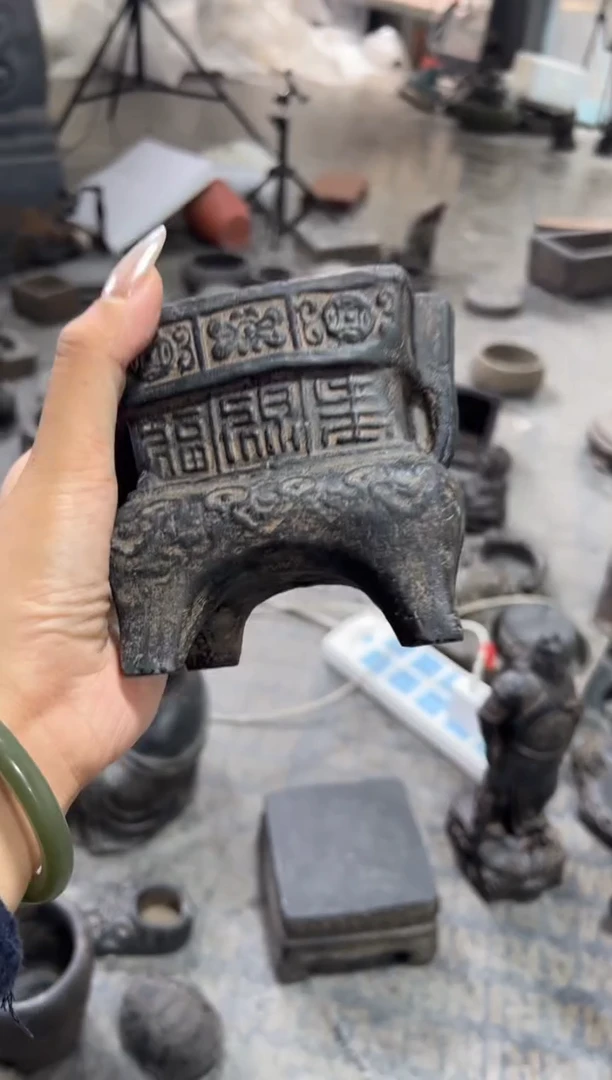 陶土【火山泥】 香炉