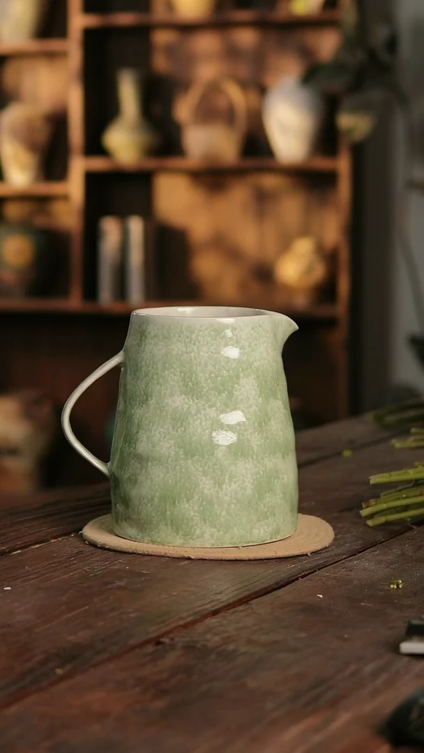 摆件18-356 陶瓷花器高22口径14