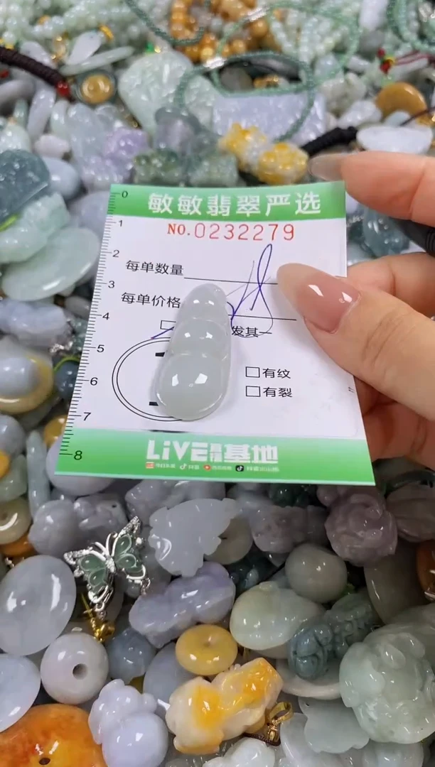 翡翠未镶嵌颈饰闪购0232279