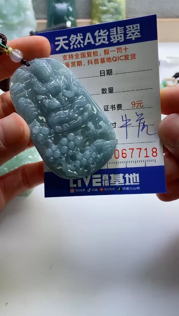 【闪购商品】翡翠挂件未镶嵌
