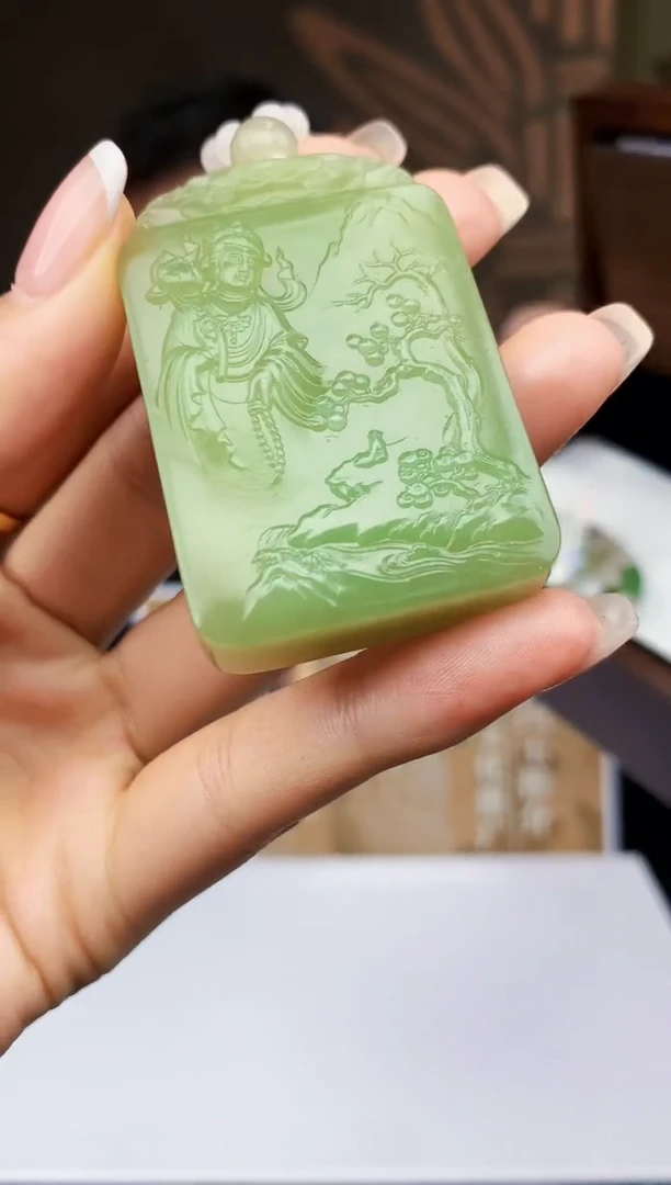 定制和田玉BOSS阳天然和田玉（拍一发一）