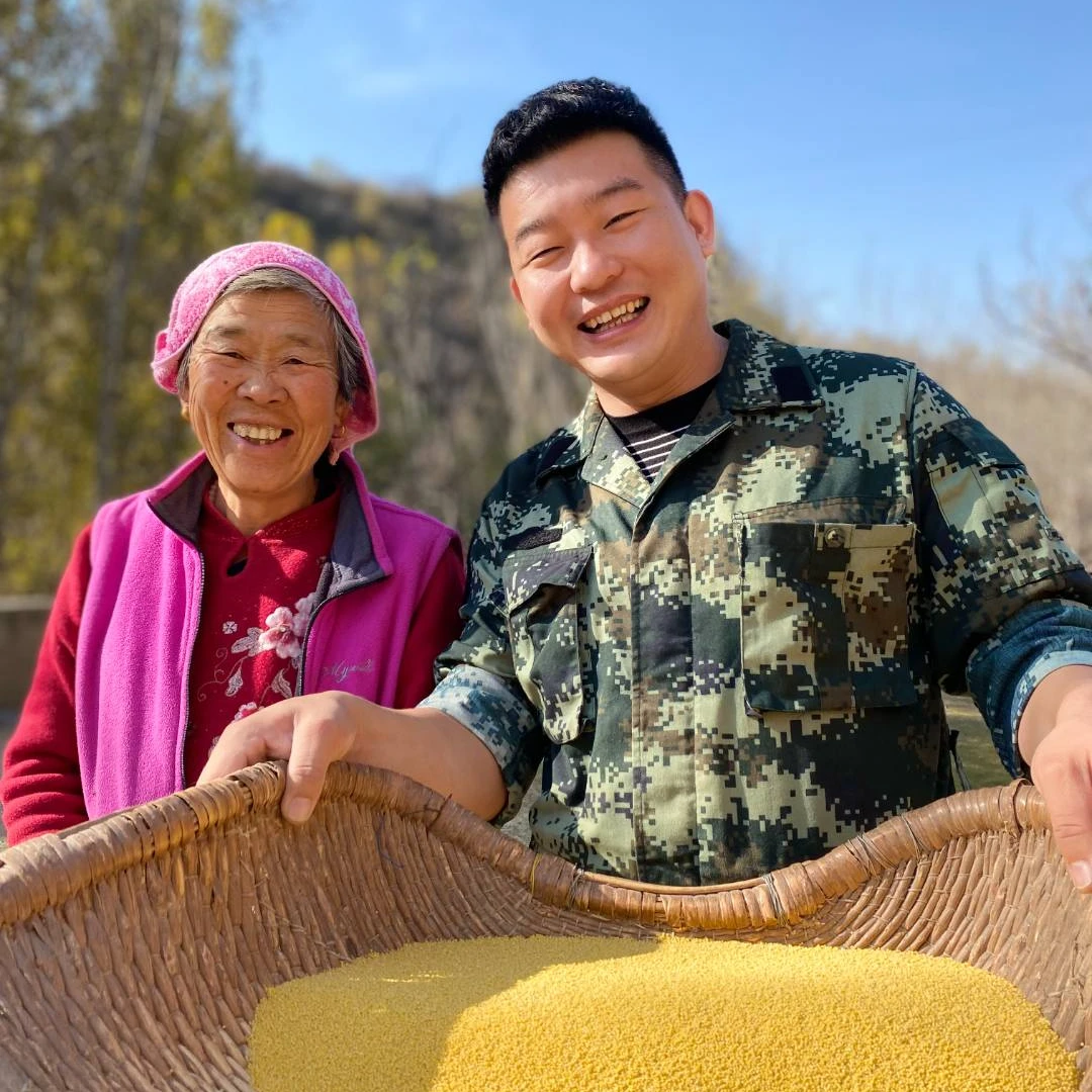 【农货进城】农家自磨小米