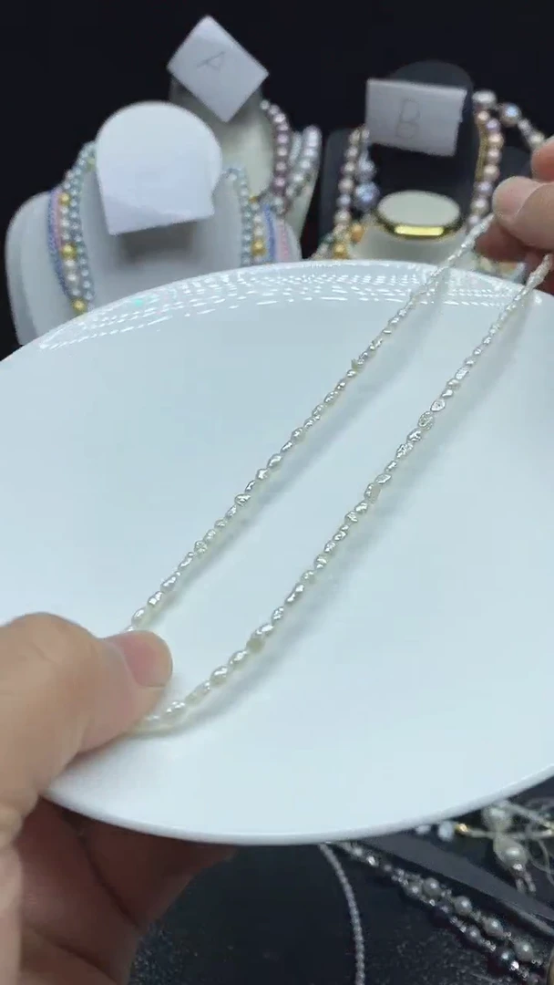 【闪购商品】淡水珍珠颈饰未镶嵌多人