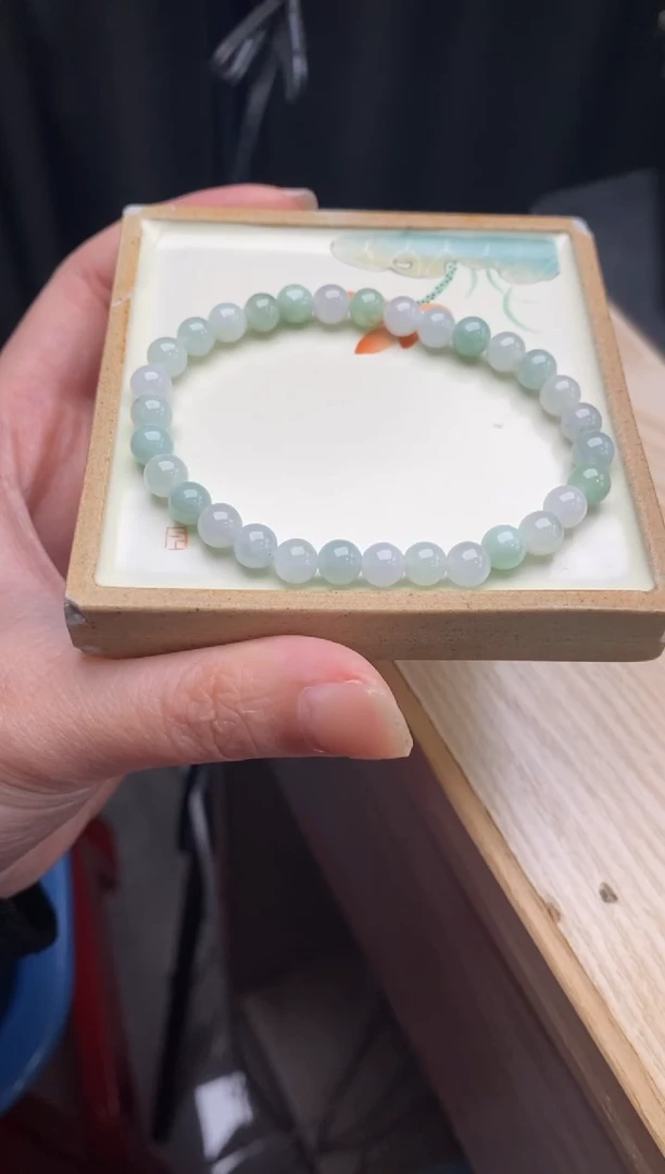 【闪购商品】翡翠手链未镶嵌天然翡翠手串d108