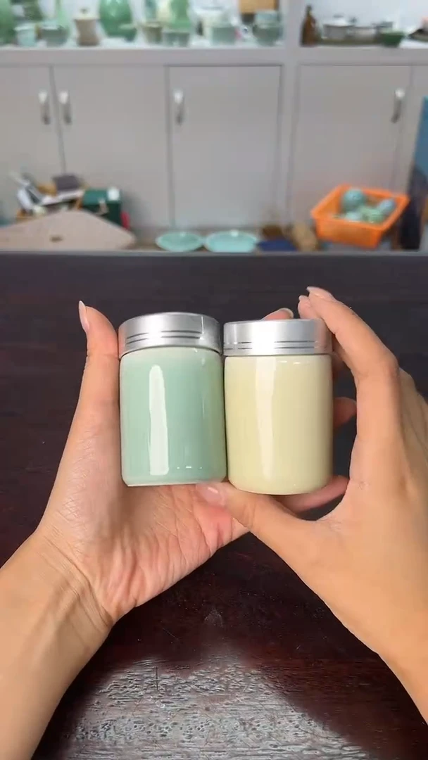 龙泉云间青瓷小米茶器