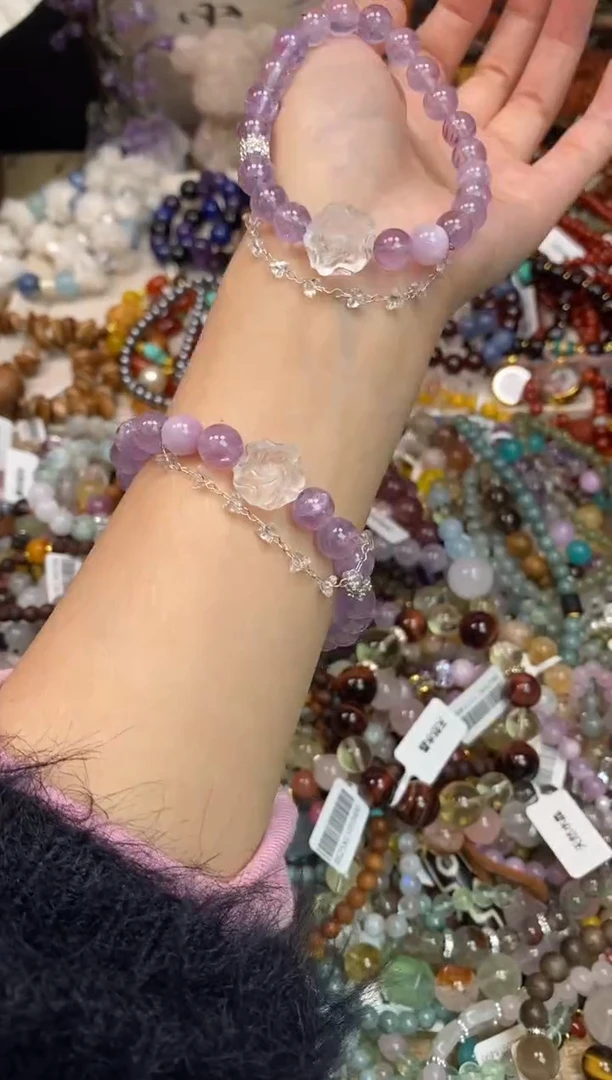 未镶嵌手链紫晶209