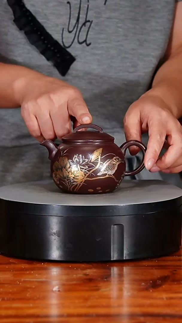 宜兴原矿紫砂壶茶壶220C