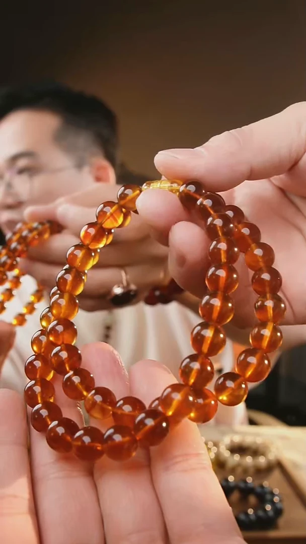 裸石琥珀未镶嵌9+紫罗兰妈妈连