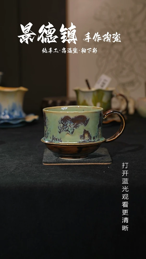 原创景德镇手工高温陶瓷524