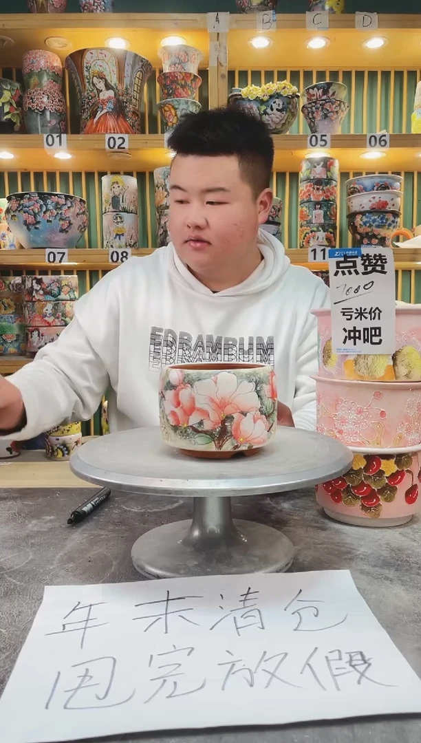 【闪购商品】瓷片默认微瑕一物一拍0118-103