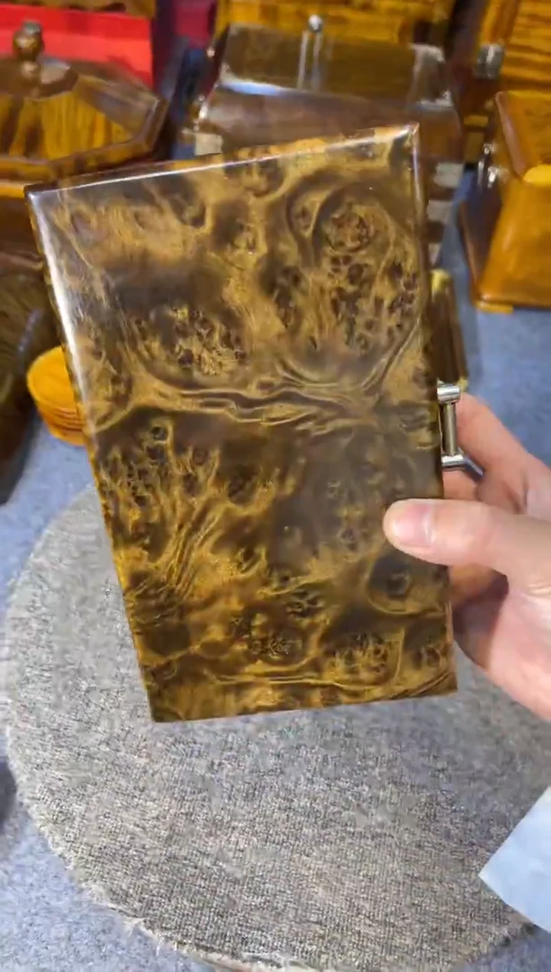 乌木类成套家具瘤疤首饰盒 s5