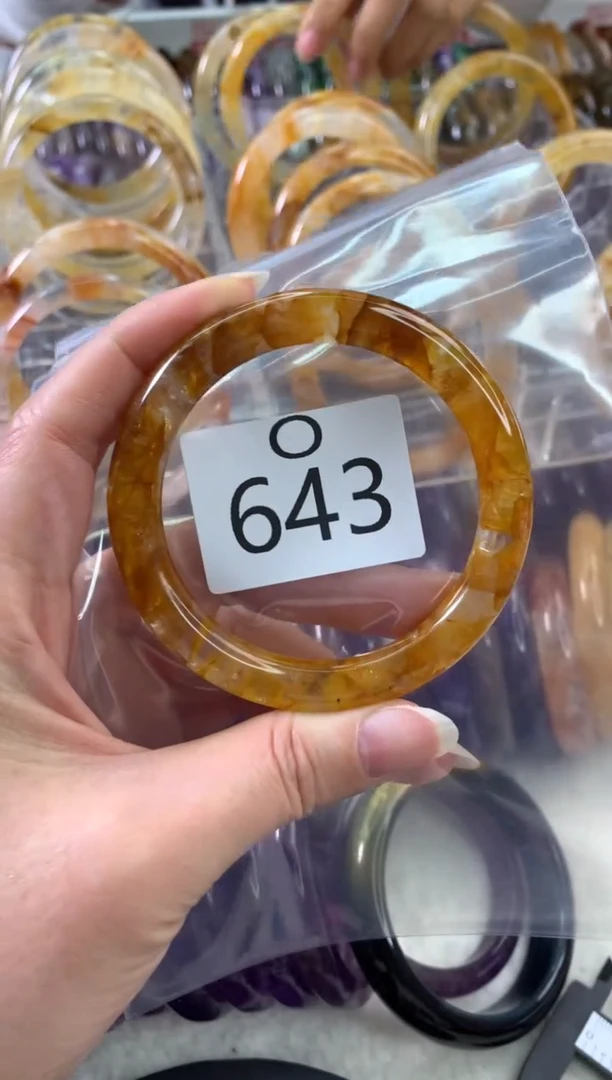 【闪购商品】水晶水晶手镯O未镶嵌643-56