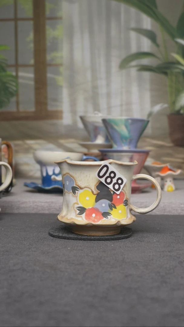 杯子陶088景德镇手工手创杯子