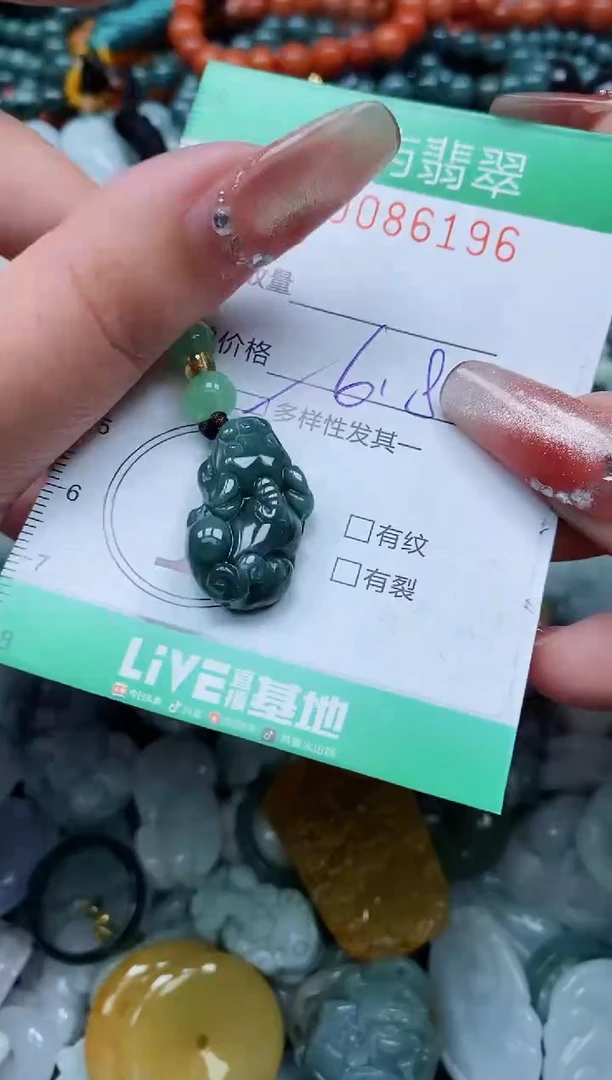 【闪购商品】翡翠颈饰未镶嵌闪购0086196多样性发其一