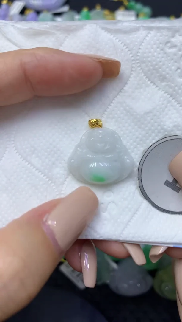 颈饰未镶嵌翡翠天然缅甸翡翠A货