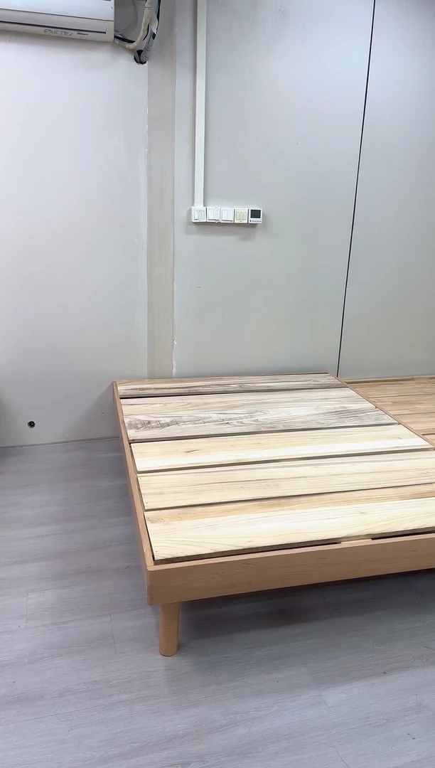 榉木床1.5X2米   30公分高