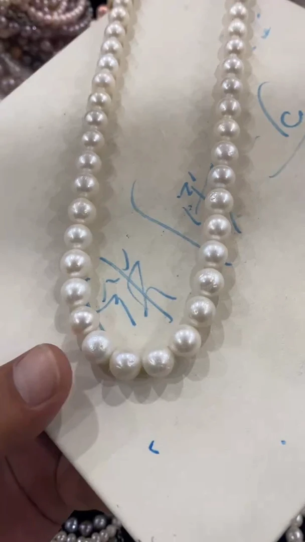 银S925镶嵌戒指淡水珍珠1