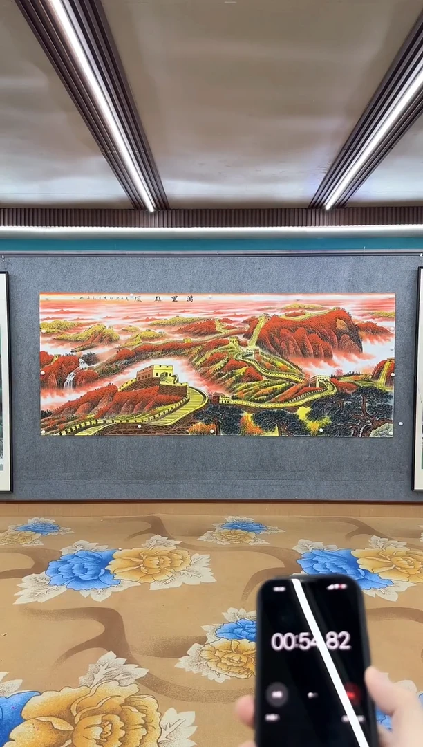 绘画M王红兵-大丈二-山水国画