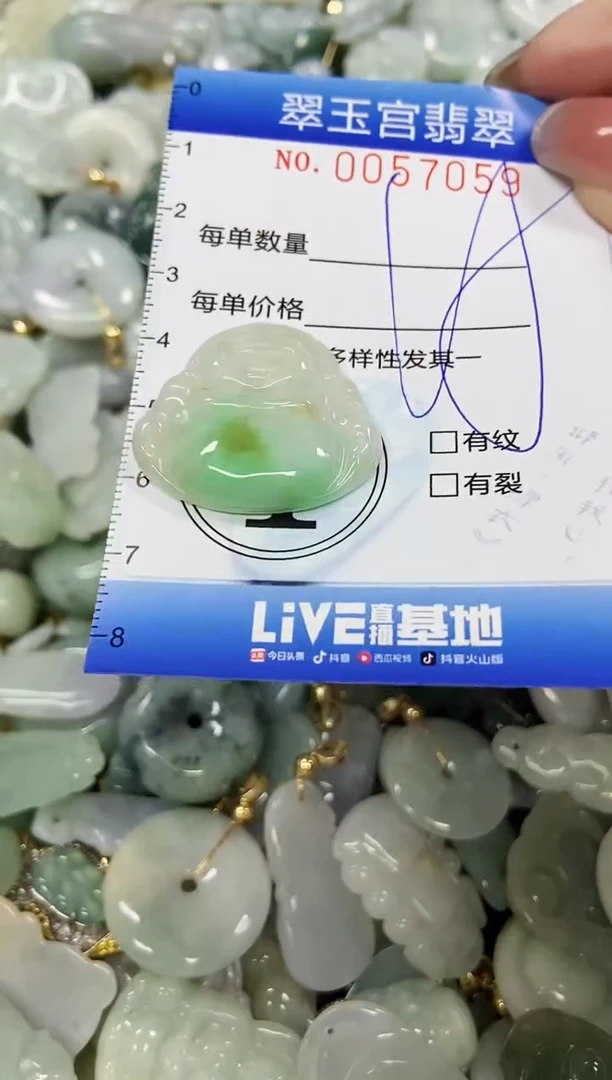 【闪购商品】翡翠颈饰未镶嵌闪购商品0057059