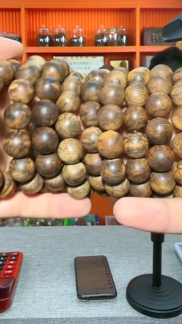 沉香手串169号单圈1.5多样性发一