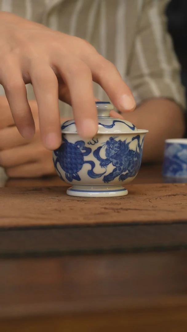 瓷片柴窑青花破价福利