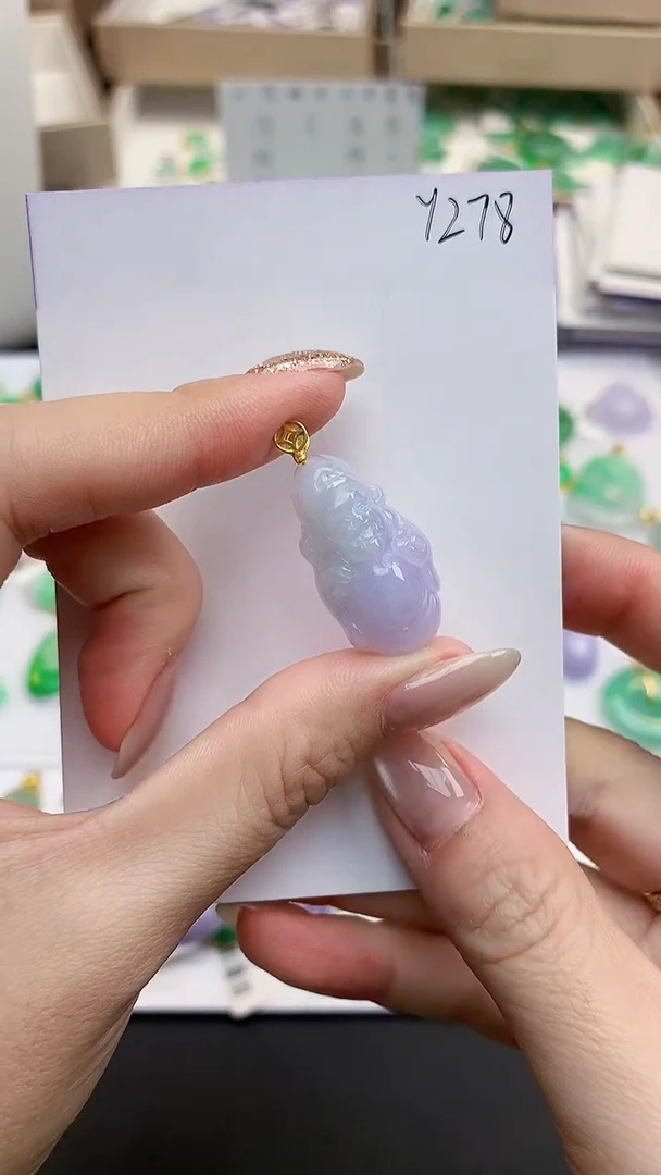 颈饰未镶嵌翡翠天然缅甸A货翡翠