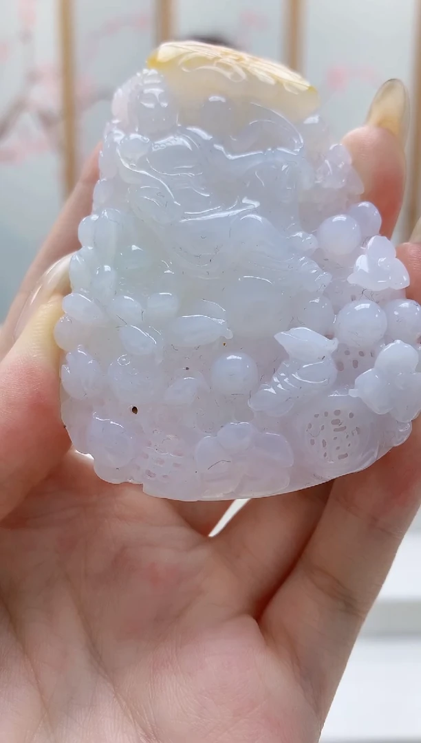 未镶嵌定制翡翠4829jw-毛货挂件199