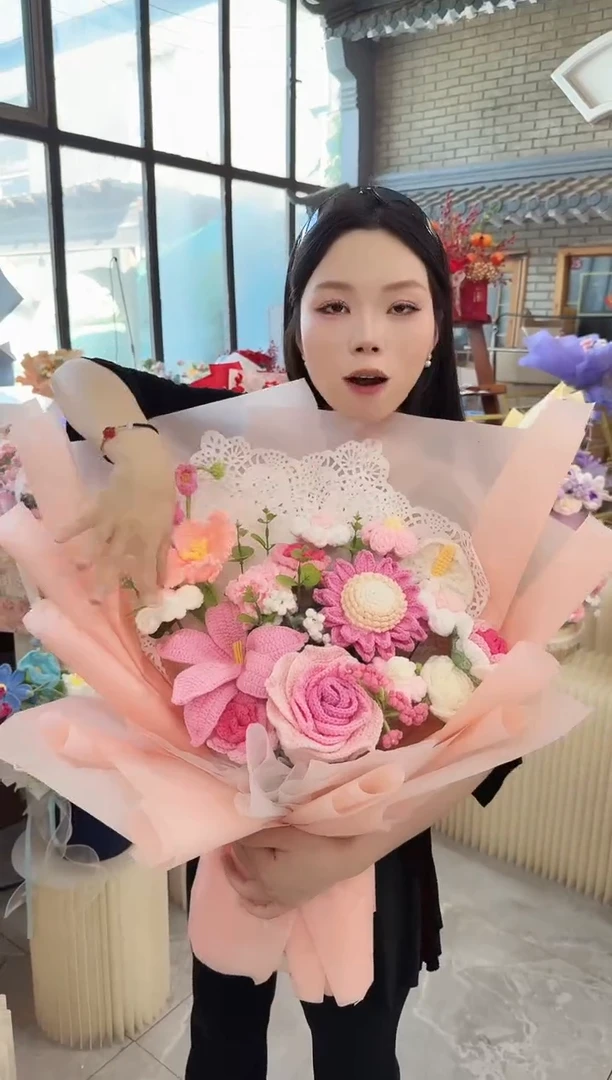 非遗手工定制花束，孤品清仓！！