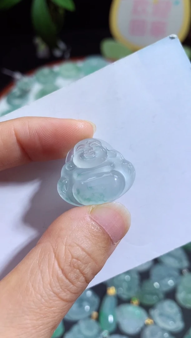 颈饰未镶嵌翡翠小****e佛公