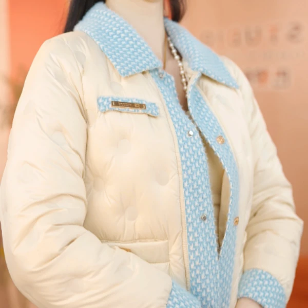 XX016【出口】新款冬季高端专柜羽绒服外套-靖靖