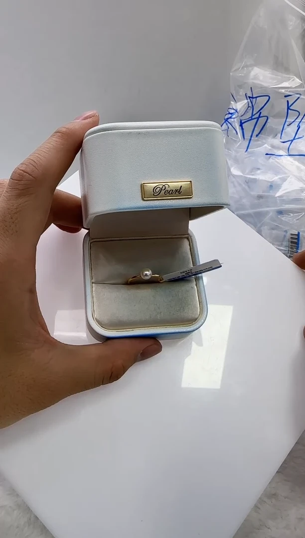 【闪购商品】海水珍珠DA银S925镶嵌c1483 羽皇金6