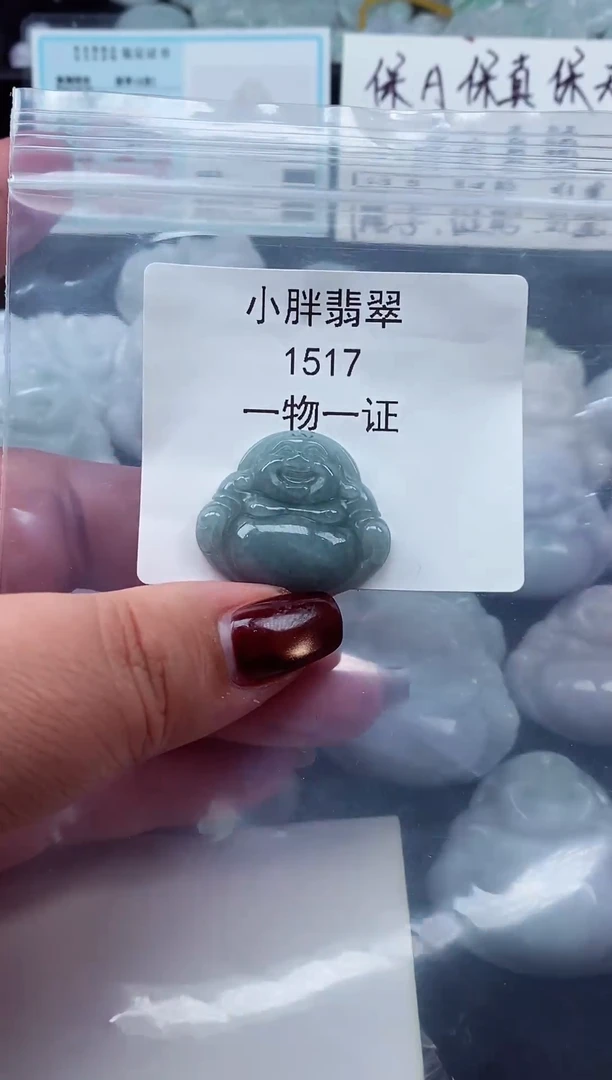 颈饰未镶嵌翡翠缅甸天然A货翡翠1517