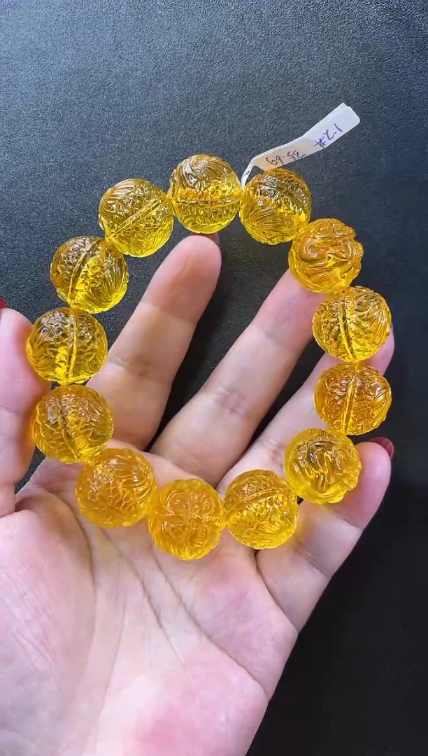 【闪购商品】琥珀手链未镶嵌手串