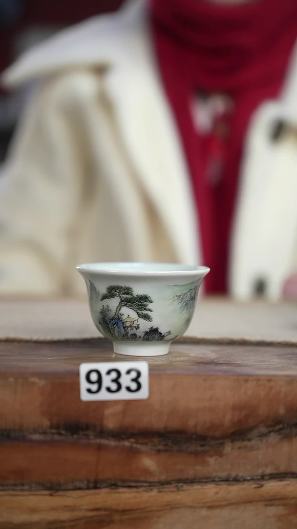 【闪购商品】杯等烟雨陶瓷手作杯933