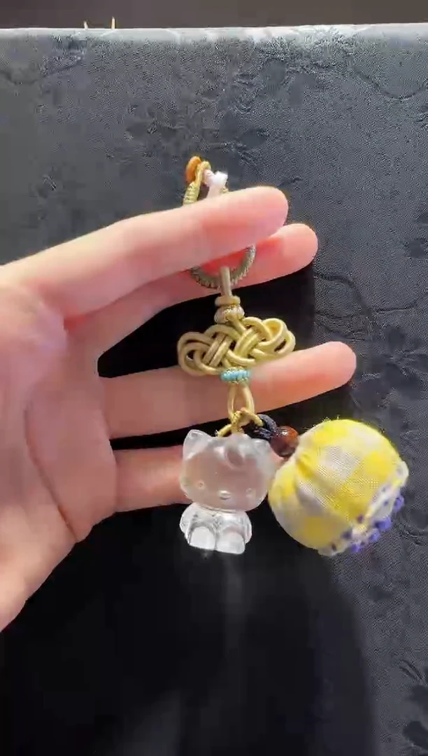 未镶嵌手绳水晶kT猫多样性发货其一