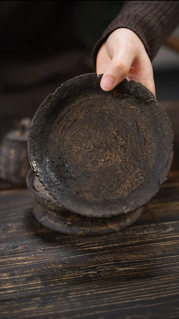 全手工制作 南蛮石纹壶承