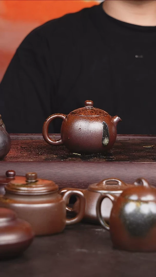 茶壶紫砂柴烧 西施