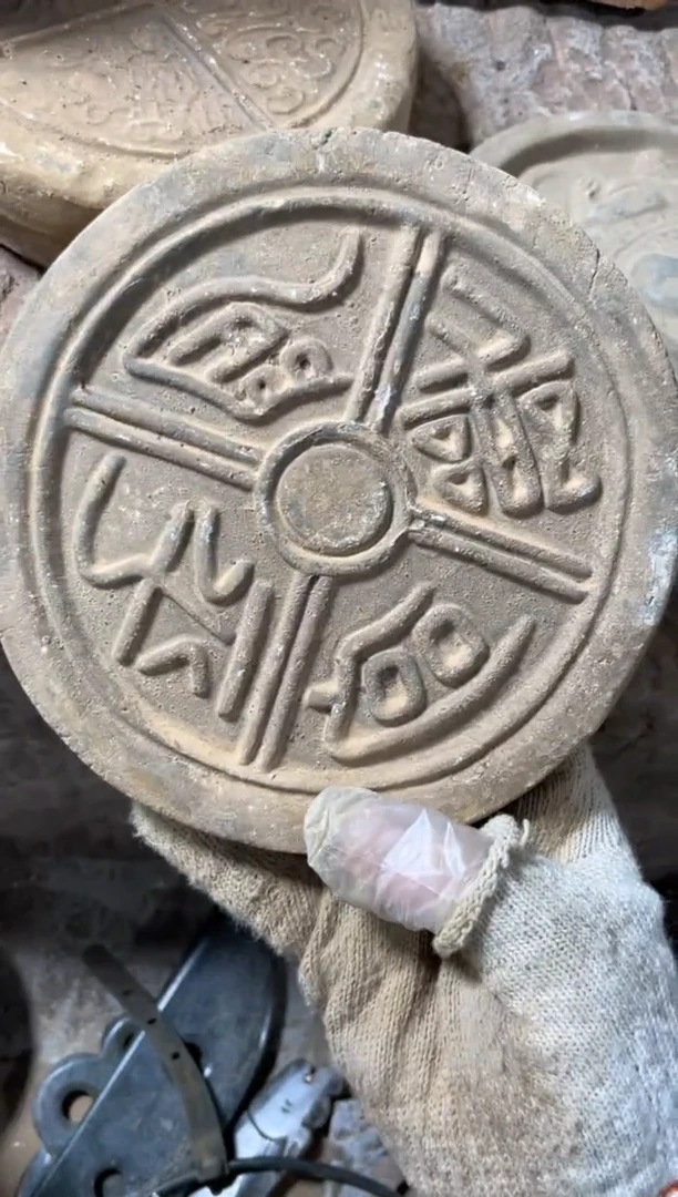 瓷片手工，手绘，瓷器