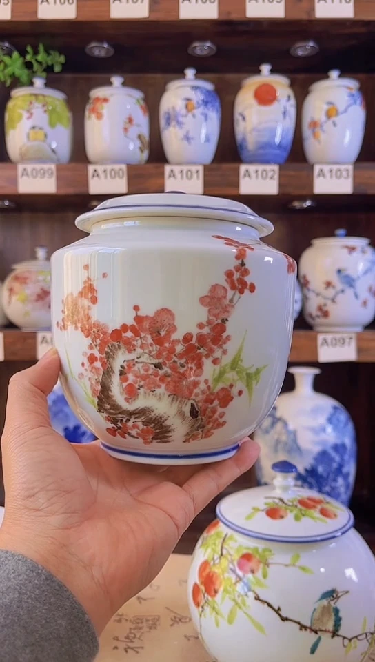 迎君陶瓷纯手工手绘  特价款